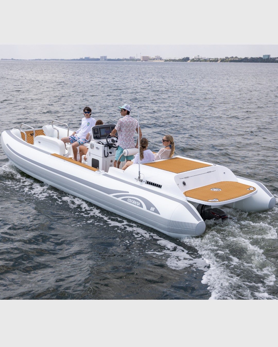 Novurania catamaran tender in Stuart FL